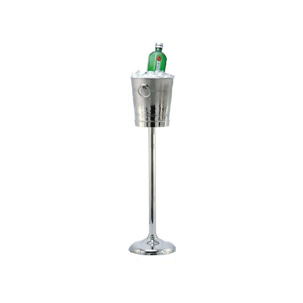 Подставка напольная под ведро для шампанского, d=160 мм, h=600 мм, нерж. сталь, металлик, MGSteel (Индия)