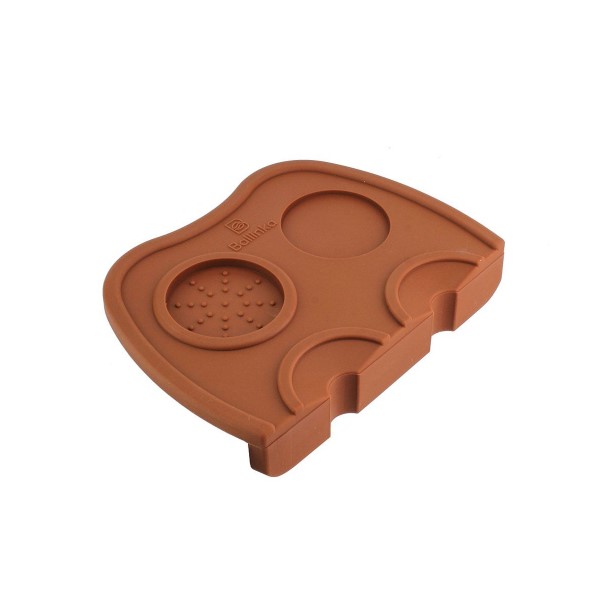 Силиконовый мат для кофейных аксессуаров, силикон, 15х21 см, коричневый, P.L. ProffСuisine (Китай)