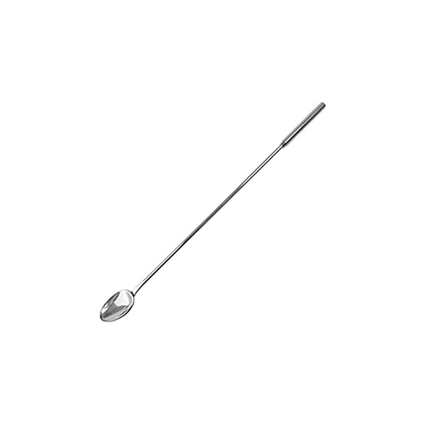 Ложка барменская с утяж. ручкой, овал, l=31 см, нерж. сталь, металлик, MGSteel (Индия)