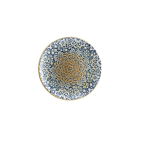 Тарелка, форма Гурме, «Альхамбра», d=250 мм, фарфор, цветной, Bonna (Турция)