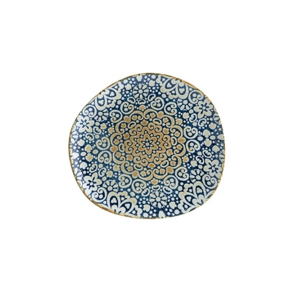 Тарелка, форма Ваго, «Альхамбра», d=290 мм, фарфор, цветной, Bonna (Турция)