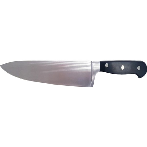Нож шеф повара  «PROFI SHEF», 200/300 мм, прямой, нерж. сталь, металлик/черный, MVQ (Китай)