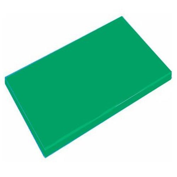Доска разделочная, 500х350 мм, h=18 мм, пищевой пластик, зеленый, MVQ (Китай)