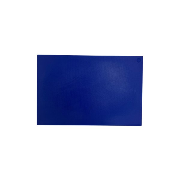Доска разделочная, 600х400 мм, h=18 мм, полипропилен, синий, MGprof (Китай)