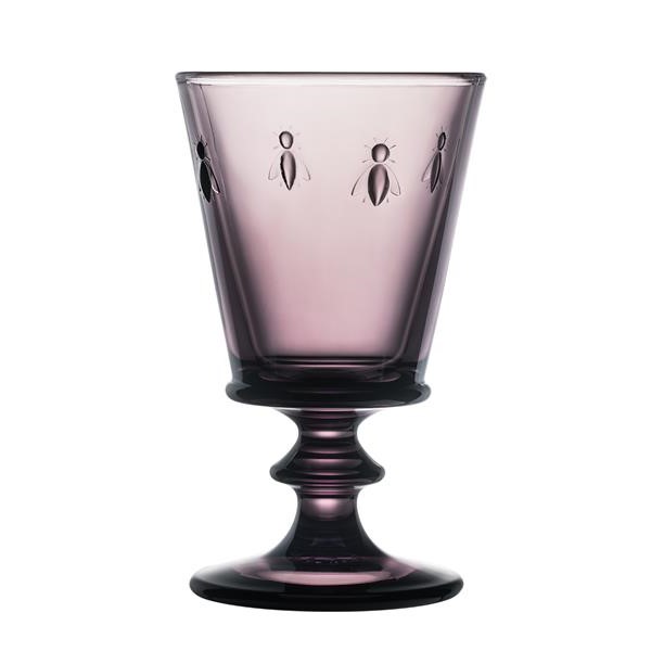 Бокал для вина «Abeille», 240 мл, d=85 мм, h=141 мм, стекло, розовый, La Rochere (Франция)