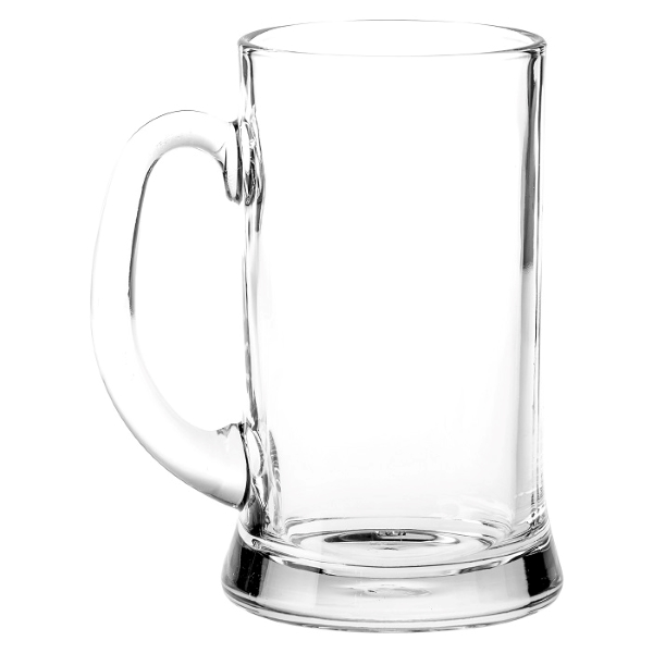 Кружка для пива «Икон», 1 170 мл, d=104 мм, h=200 мм, стекло, прозрачный, Borgonovo (Италия)