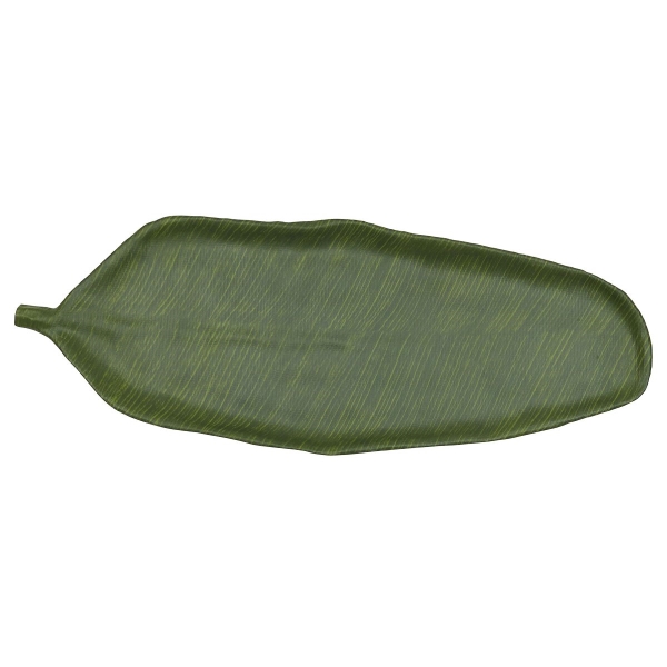Блюдо «Green Banana Leaf», 645х240х35 мм, меламин, зеленый, P.L. ProffСuisine (Китай)