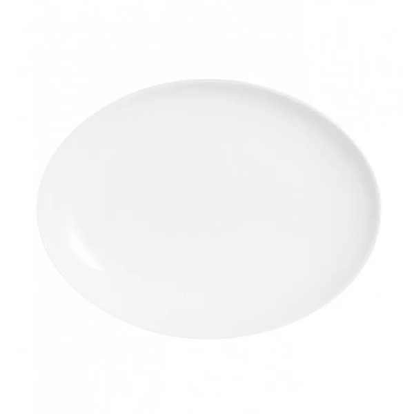 Блюдо овальное «Эволюшн», 330х250 мм, опал, белый, Arcoroc (Франция)