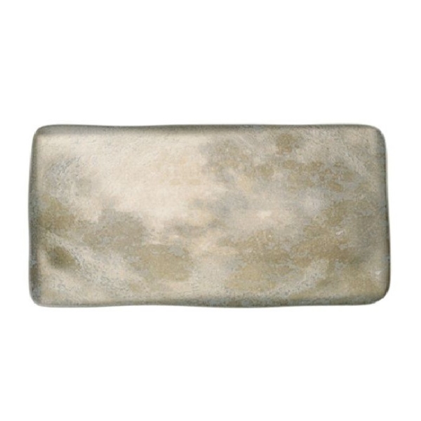 Блюдо прямоугольное «Stoneware Selene», 285х160 мм, каменная керамика, серый, Porland (Турция)