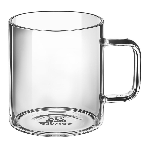 Чашка кофейная «Thermo Glass», 200 мл, d=65 мм, h=70 мм, боросиликатное стекло, прозрачный, Wilmax (Англия)