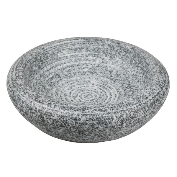 Блюдо для подачи  «Untouched Taiga», d=220 мм, h=65 мм, фарфор, серый, P.L. ProffСuisine (Китай)