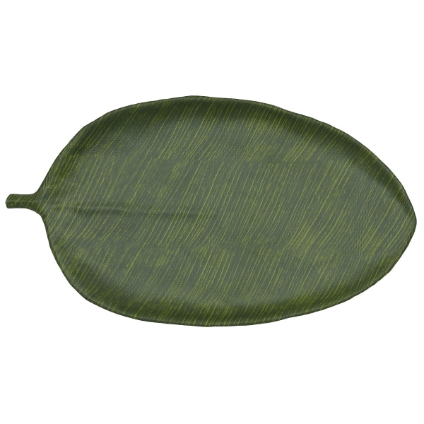 Блюдо «Green Banana Leaf», 535х290х30 мм, меламин, зеленый, P.L. ProffСuisine (Китай)