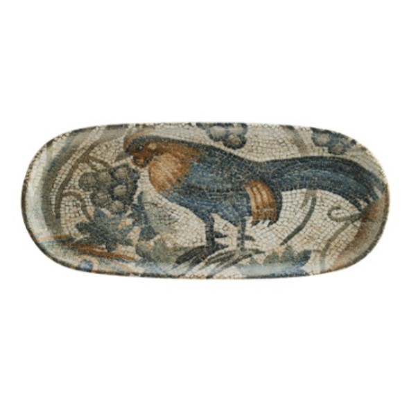 Блюдо овальное «Mesopotamia», 210х95 мм, фарфор, разноцветный, Bonna (Турция)