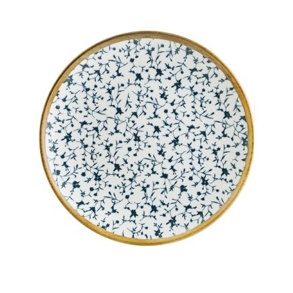 Тарелка «Calif», d=210 мм, фарфор, белый/синий, Bonna (Турция)