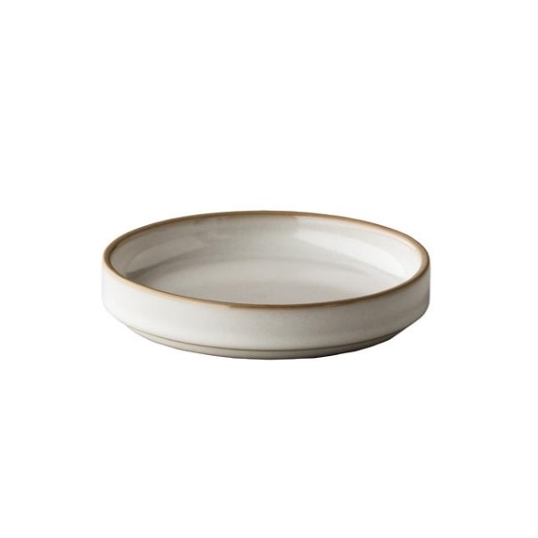 Тарелка мелкая с вертикальным бортом «Japan White», d=120 мм, h=25 мм, фарфор, белый, Style Point