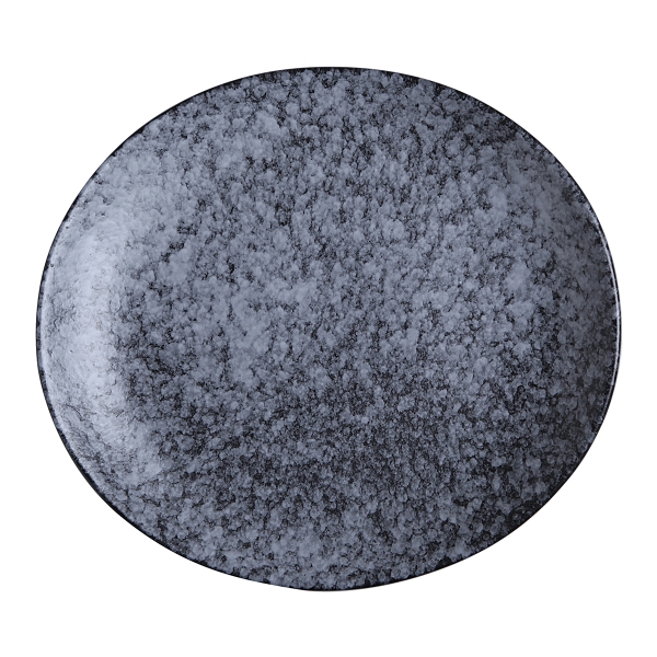 Тарелка для подачи «Evolution-Snow», d=260 мм, фарфор, темно-синий, P.L. ProffСuisine (Китай)