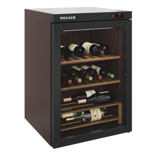 Шкаф холодильный для экспозиции и хранения вина, 1108026d, DW102-Bravo, Polair (Россия)