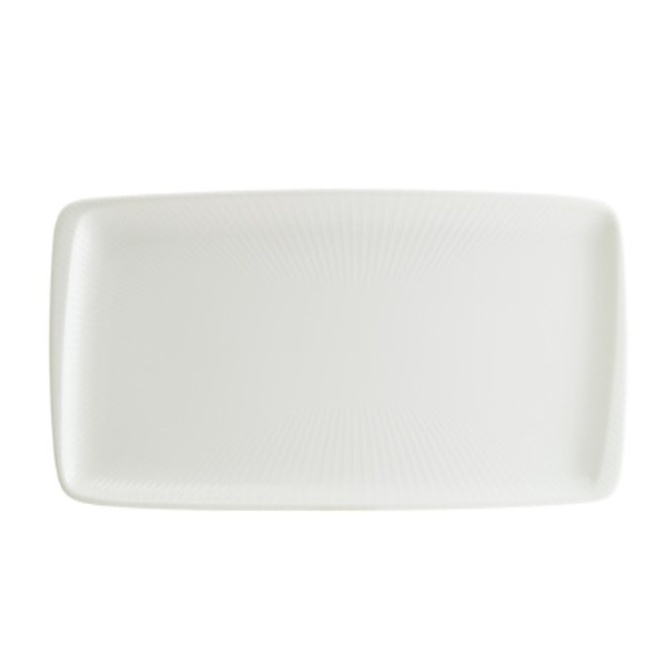 Блюдо «Iris White», 340х160 мм, фарфор, белый, Bonna (Турция)