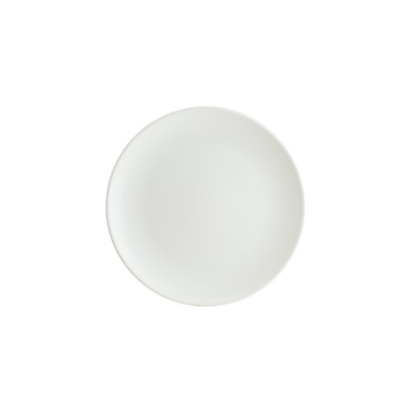 Тарелка плоская «Iris White», d=190 мм, фарфор, белый, Bonna (Турция)