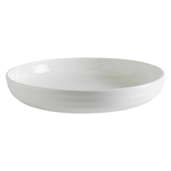 Тарелка глубокая «White», 1 520 мл, d=250 мм, h=45 мм, фарфор, белый, Bonna (Турция)