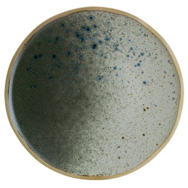 Тарелка «Gaia», d=230 мм, фарфор, серый/голубой, Bonna (Турция)