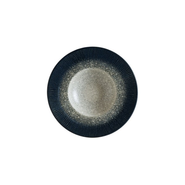 Тарелка для пасты «Arctic», 400 мл, d=280 мм, фарфор, темно-серый, Bonna (Турция)