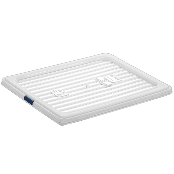 Крышка для гастроем., 1/2, полипропилен, прозрачный, Gastroplast (Турция)