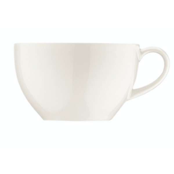 Чашка чайная (блюдце GRM04CT) «White», 250 мл, фарфор, белый, Bonna (Турция)