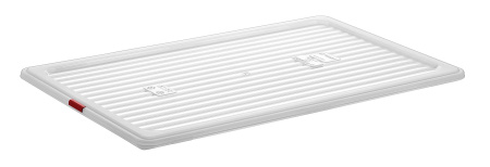 Крышка к гастроемкости, 1/1, полипропилен, прозрачный, Gastroplast (Турция)